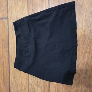 Betabrand Black Skort S